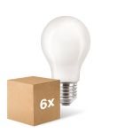 Mehrfachpackung 6x Philips Corepro LED Glühbirne E27 Birne Matt 10.5W 1521lm - 840 Kaltweiß - Ersatz Für 100W