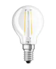 Ledvance Classic LED E14 Birne Fadenlampe Klar 2.5W 250lm - 827 Extra Warmweiß | Ersatz für 25W
