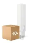 Mehrfachpackung 10x Philips CorePro PL-C LED 6.5W 770lm - 840 Kaltweiß | 4-Pins - Ersatz Für 18W