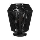 Eglo Tischlampe Persley Stahl Schwarz | IP20 - Geeignet für 1x E27 