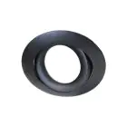 Noxion Einbau Spot Flox MR16 schwenkbar Schwarz | Ausschnitt 70mm - GU10 Sockel